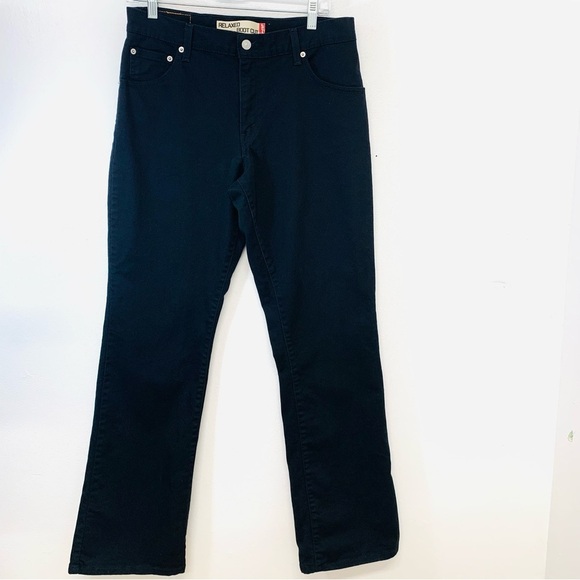 Levis 550 Jeans Woman 10L  Black Relaxed Boot Cut Classic Western Pockets Casual - Picture 1 of 10